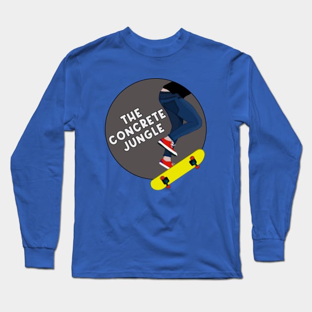 The Concrete Jungle Long Sleeve T-Shirt by DiegoCarvalho